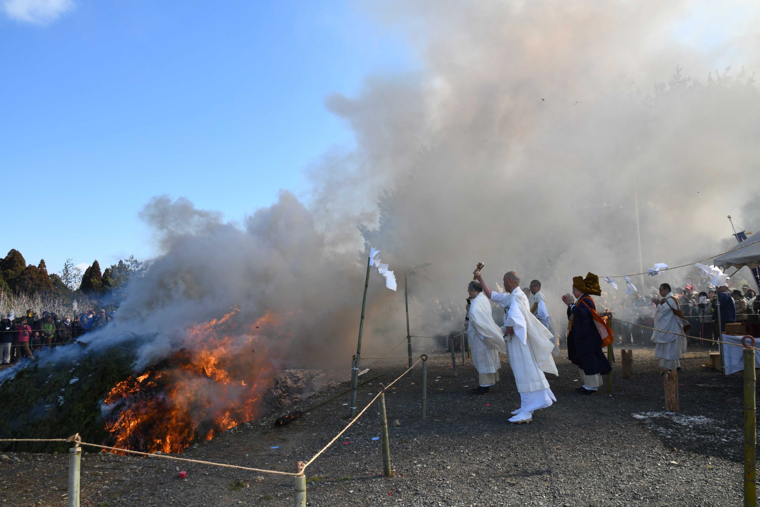 能勢妙見山 国祷会～お火焚祭り